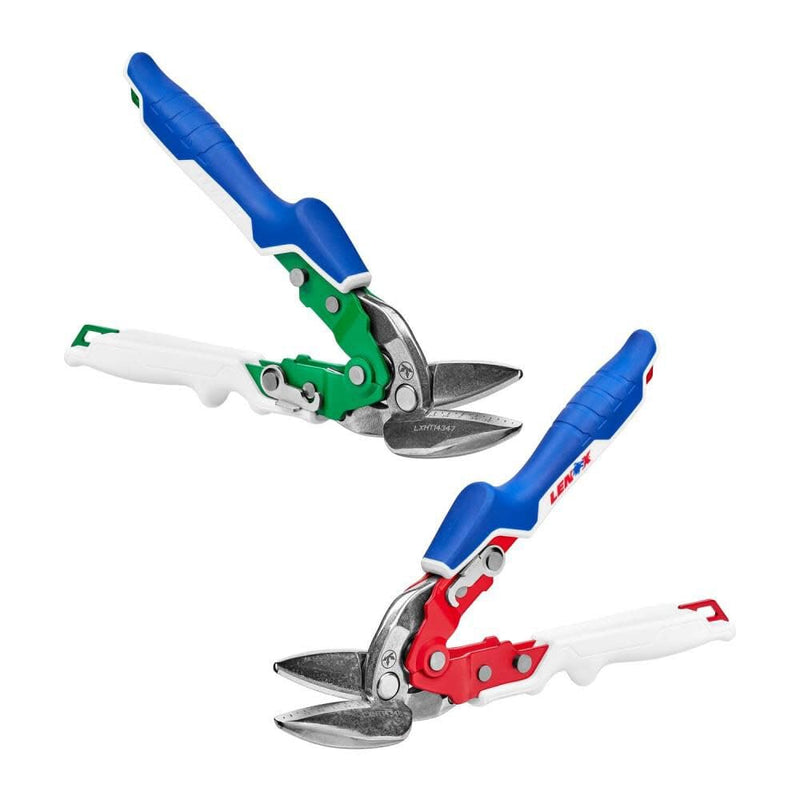 LENOX TOOLS Pliers, Offset Left and Right, With Durable Grip, 2 Pack ( LXHT14348) One Size Offset Left/Right Combo