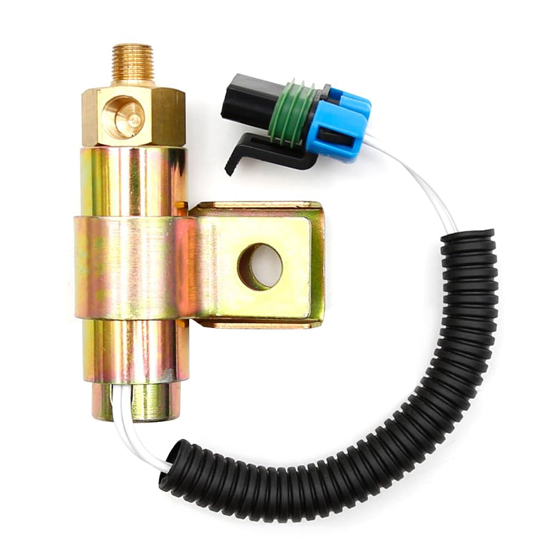 A06-26631-000 Car Fan Clutch High Temperature Solenoid Air Valve Replaces A06-26631-000,740420,S-18706, 4810-01-441-0851, S-18232, F224904, 3551-298-C92, 3551-298-C, 740420E (Gold) Gold