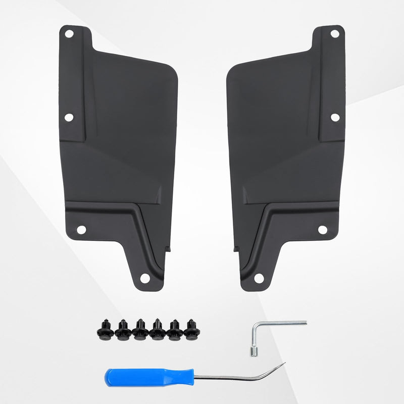 Mabett Rear Wheel Splash Shield Covers for 2022-2025 Ford Maverick Accessories All-Weather Splash Guard Prevent Mud and Stone Debris 2PCS