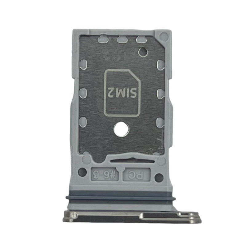 Galaxy S24 Ultra Dual SIM Card Tray Slot Holder Replacement for Samsung Galaxy S24 Ultra 5G SM-S928U S928B/DS 6.8 inch with Sim Card Tray Open Eject Pin (Titanium Gray) Titanium Gray
