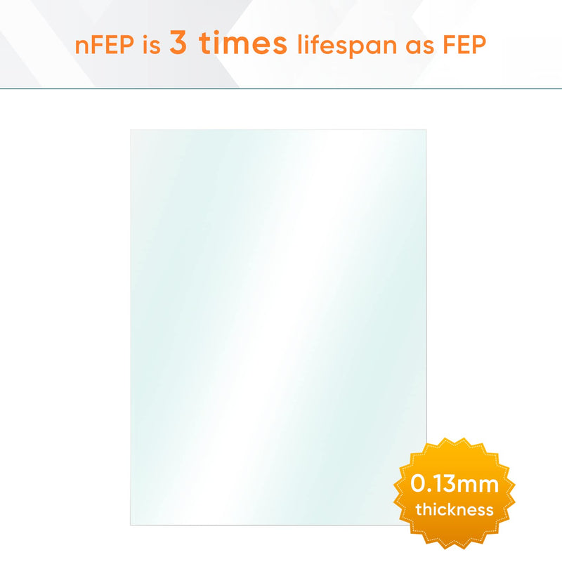 GKtwo nFEP Film Release Films for Uniformation GKWTO 10.3" LCD Resin Printer, 275mm*190mm*0.15mm (3PCS)