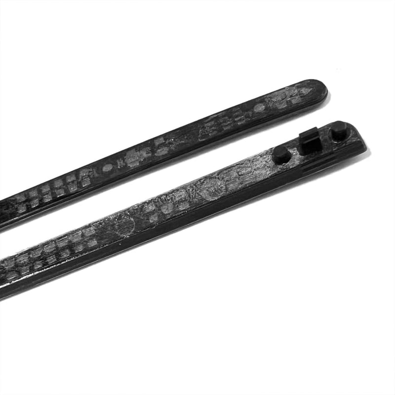 2pcs Laptop Bottom Cover Rubber Non-Slip Bumper Foot Feet Pad Replacement for Dell Latitude 7400 Rubber Strip Laptop Bottom Shell Cover Foot Pad Black Rubb-er Feet