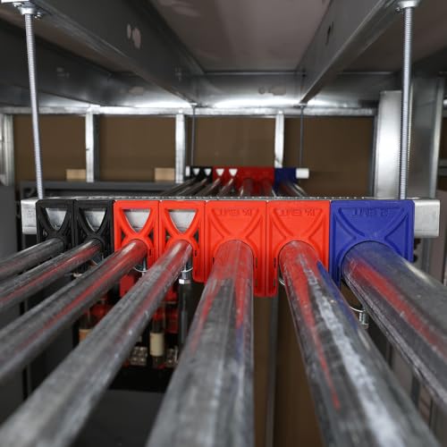 Rack-A-Tiers Pipe Comb - Modular Conduit Spacing System, 2 per Pack (63075)