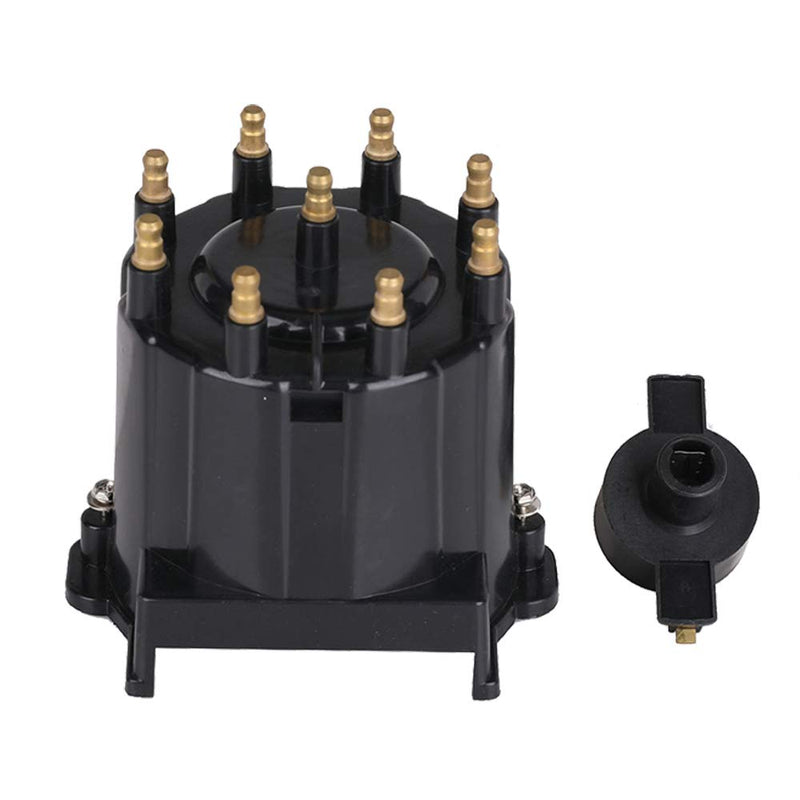 Distributor Cap and Ignition Rotor Kit for Marinized 5.0L, 5.7L, 350 V-8 MerCruiser Engines Made by General Motors with Delco HEI Ignition - Replaces 808483Q1, 18-5281