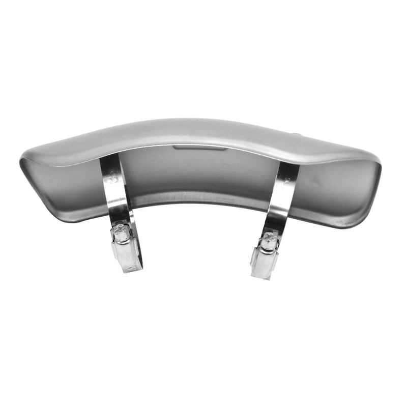 Exhaust Heat Shield Muffler Pipe Heat Cover Protector Guard Imitation Carbon Fiber Stainless Steel (A) A