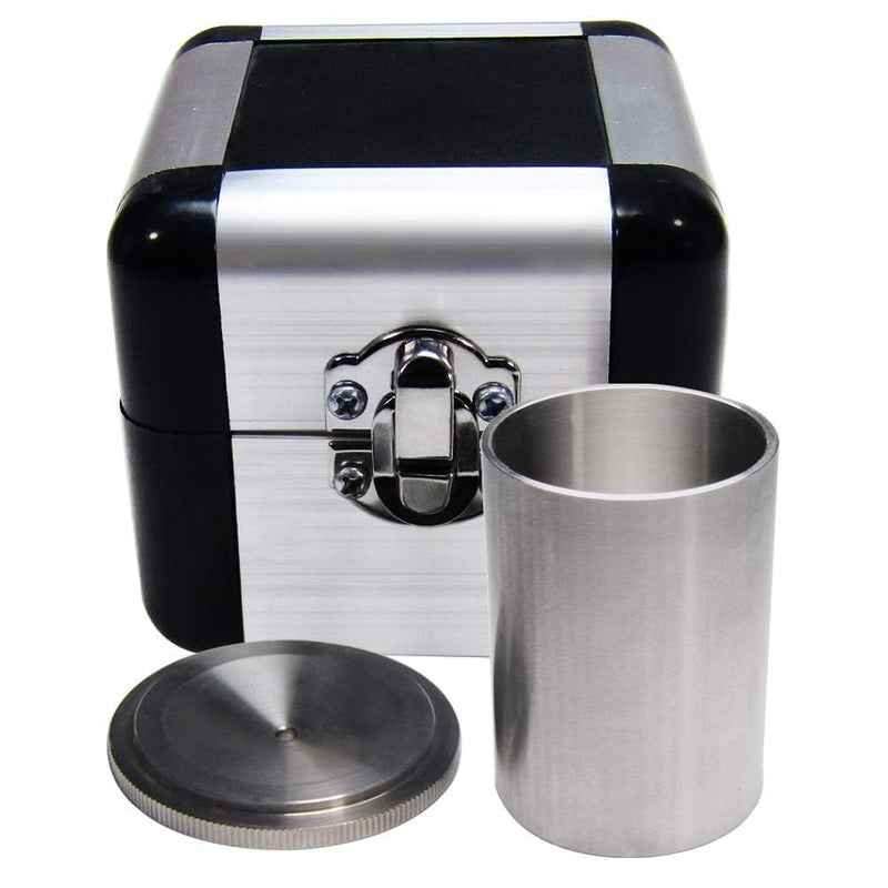 YUCHENGTECH Paint Density Specific Gravity Cup Stainless Steel Paint Density Determiner Pycnometer Coating Specific Gravity Cup(100ml) 100ml