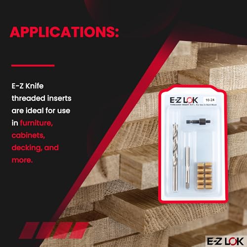 E-Z LOK Thread Repair Kit, 10-24 Brass