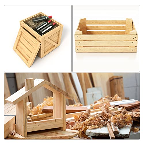 uxcell Small Tiny Hardware Nails Carbon Steel 1.2X19mm(DXL) for DIY Decorative Wooden Boxes Accessories Silver Tone 1500pcs