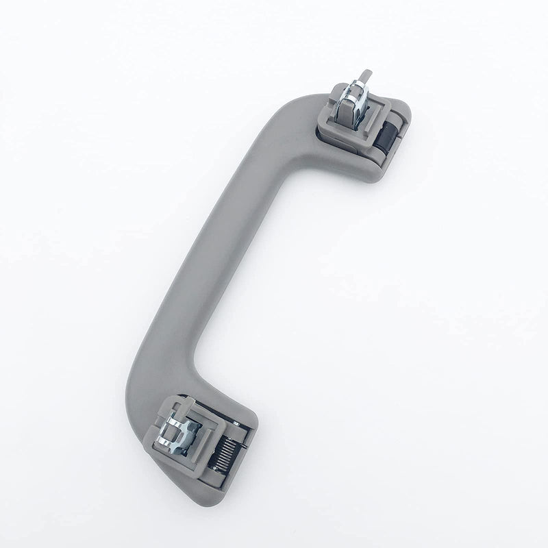 Auto Roof Pull Handle Grab Rail Grey with Hook LH=RH Universal for Toyota for Corolla for Rav4 Yaris Vios OEM:74610-52020 (Front Handrail Without Hook(Gray) 1Pcs) Front Handrail Without Hook(Gray)1Pcs