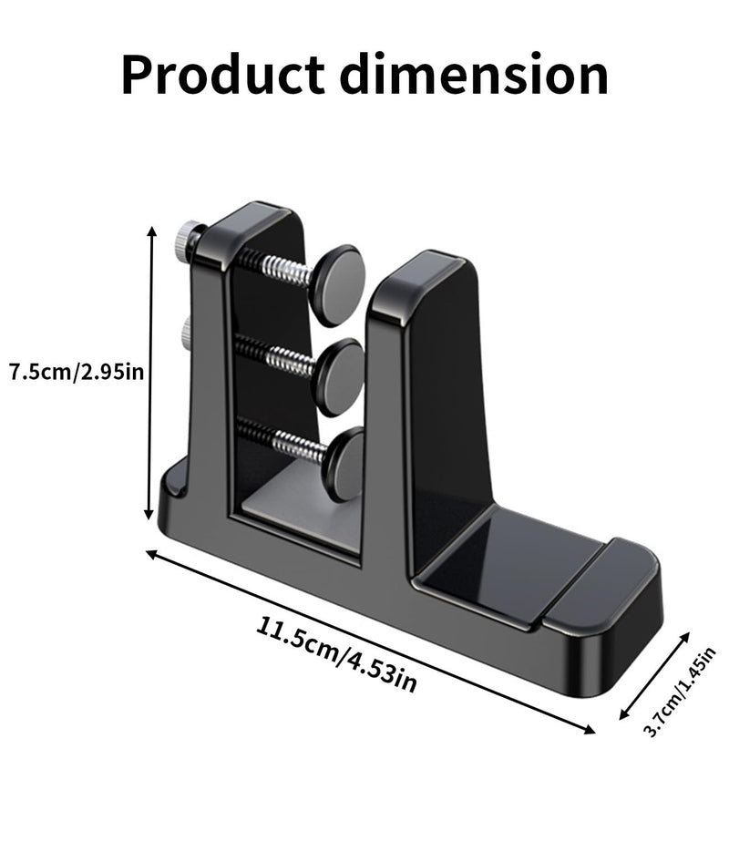 Ergonomic Vertical Laptop Stand – Space-Saving Cooling Laptop Stand for Desk Organization, Portable Stand, Compatible with MacBook Air Pro, Dell, HP, Lenovo, Tablets That Can Open 180°