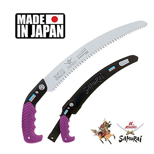 Samurai TAISHO GCW-330-LMH 13" Curved Hand Saw + Carrying Case Made in Japan