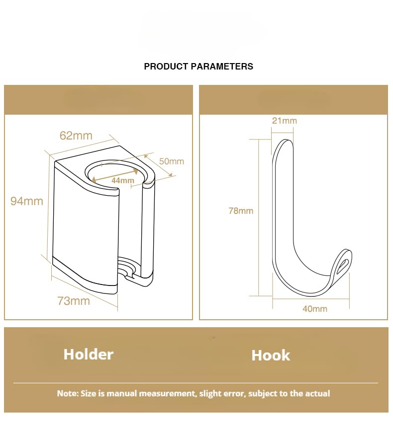 Wall Mounted Holder Compatible with Dyson Airstrait Straightener | Metal Organizor Storage Rack Suitable Compatible with Dyson Hair Straightener