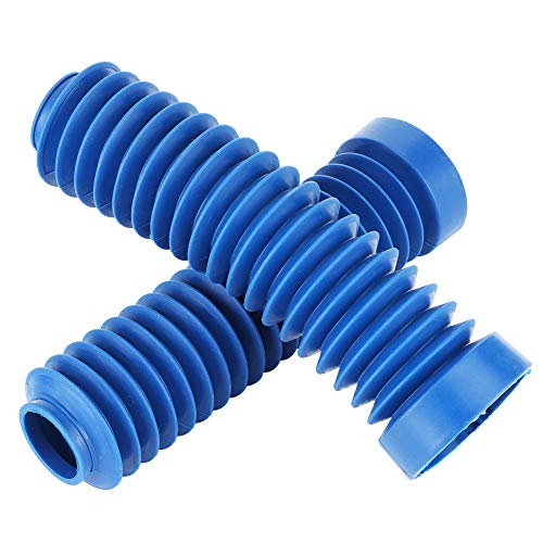 KIMISS 2pcs Fork Boot, Rubber Front Fork Shock Boot Damper Fit for ATC 250R 350X 1983 ‑ 1986,51611‑HA2‑003