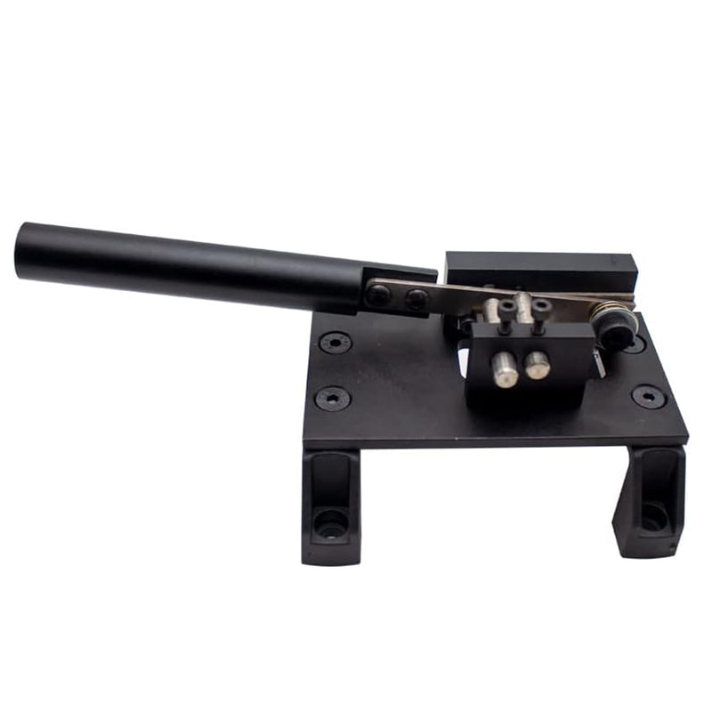 [AUSTRALIA] - Dual Hole Positioning Cutter Holder, Precisely Position the Cutter Manual Lead Wire Positioning Cutter 4.5-6.0MM, Hollow Out Material Leakage Precise Positioning Lead Wire Cutter