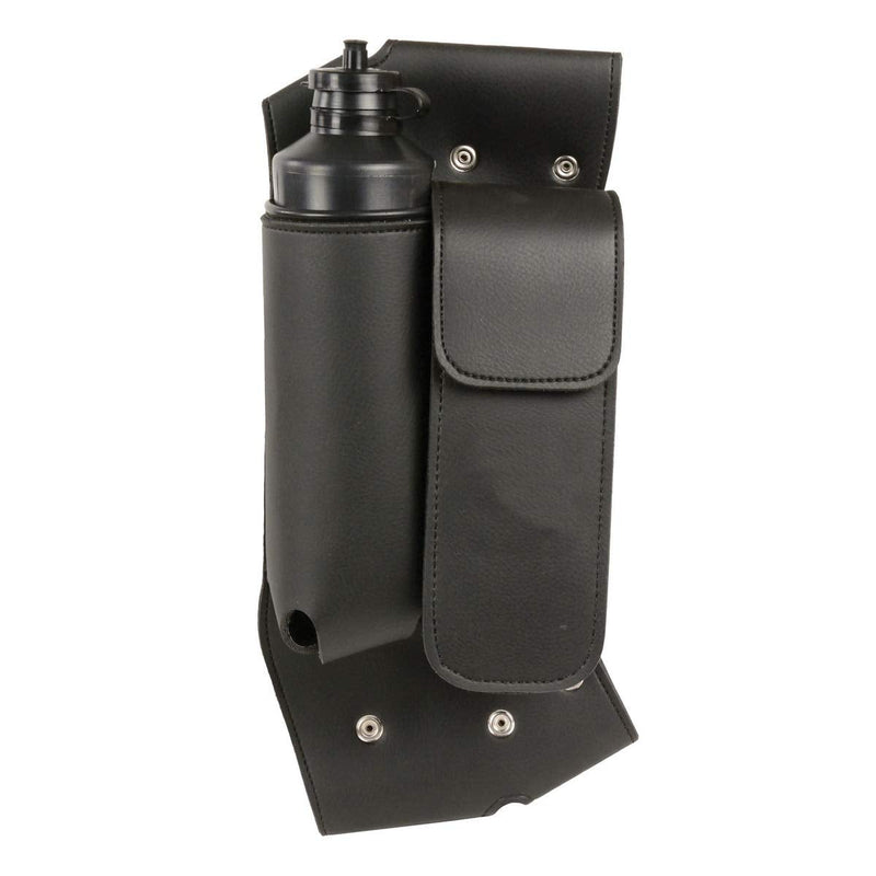 Milwaukee SH591-BLK-LF Black Left and Right Leather Crash Bar Bag LF
