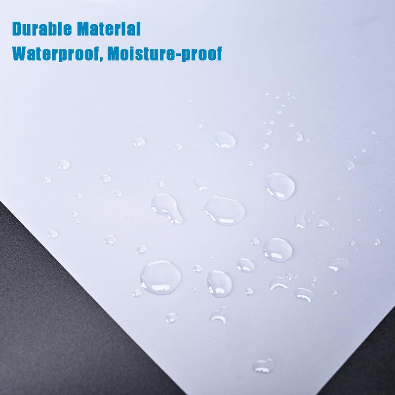 12 Pcs Light Diffusion Film Sheet 16x20'' Photography Lighting Diffuser Gel Filter Roll for Led Flash Strobe Photo Studio Product Portrait Video
