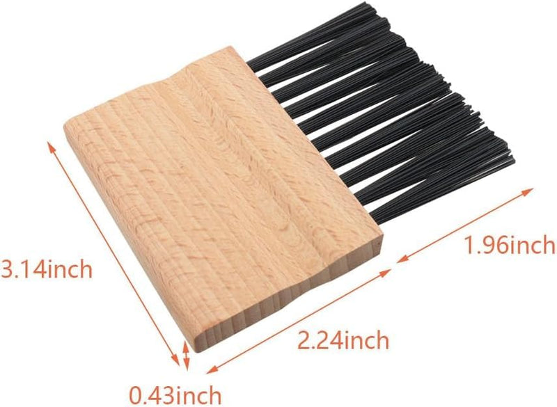 3pcs Heavy Duty Home Plate Brush with Plastic Handle – Baseball & Softball Field Equipment for Umpires, Coaches, and Groundskeepers
