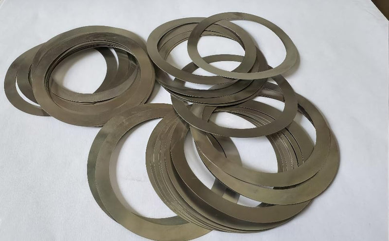 KALESYUJIN-(M6-M70)*0.07 DIN988 Metal Shim Washers Stainless Steel Ultrathin Gasket Thin Flat Washer (11.8 * 20 * 0.07-50PCS) 11.8*20*0.07-50PCS