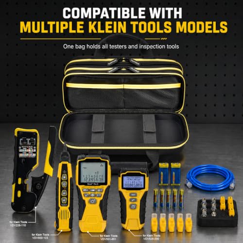 Tool Bag for Klein Tools VDV501-851/VDV526-200/VDV500-820 Cable Tester Kit