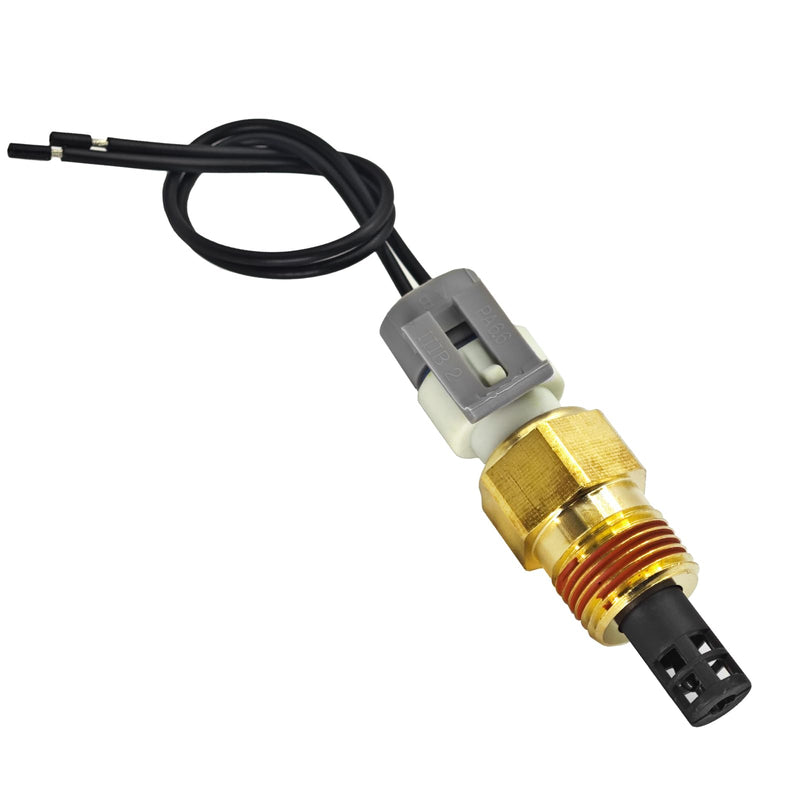 Air Temperature Sensor 25036751 with Connector Pigtail Harness - Air Temperature Sensor IAT/MAT/ACT Kit for GM 25036751 25037225 25037334