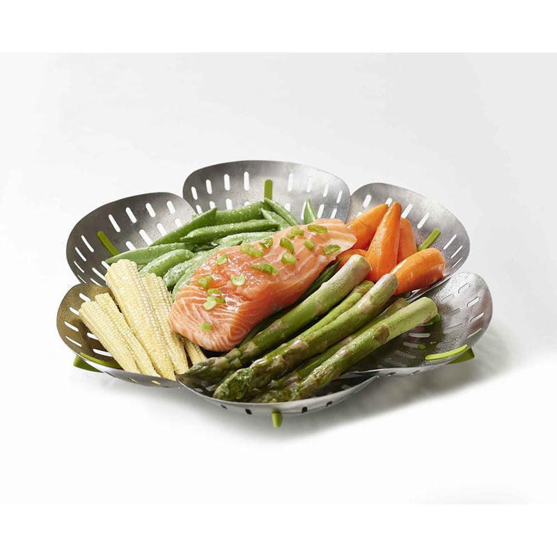 Joseph Joseph - Joseph Joseph Bloom Stainless-Steel Steamer Basket Folding, One-Size