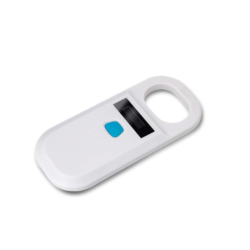 Portable OLED Display RFID ISO11784/11785 134.2Khz/125khz FDX-B Microchip Reader Scanner for Dog/Cat（White） white animal reader-11