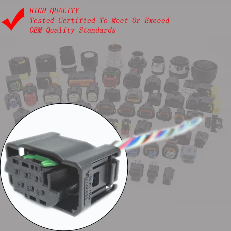  [AUSTRALIA] - Throttle Body Connector Harness Plug S20160 977-354 Fits 2003-2009 Replacement for Volvo C70 S60 S80 V70 XC70 T5 XC90 T5