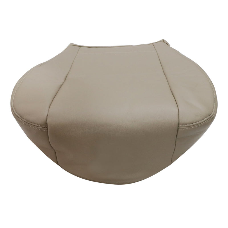 NLQR Front Driver or Passenger Side Bottom Replacement Seat Cover Tan Microfiber Leather Compatible with Toyota Sequoia Tundra 2000 2001 2003 2004 2005 2006