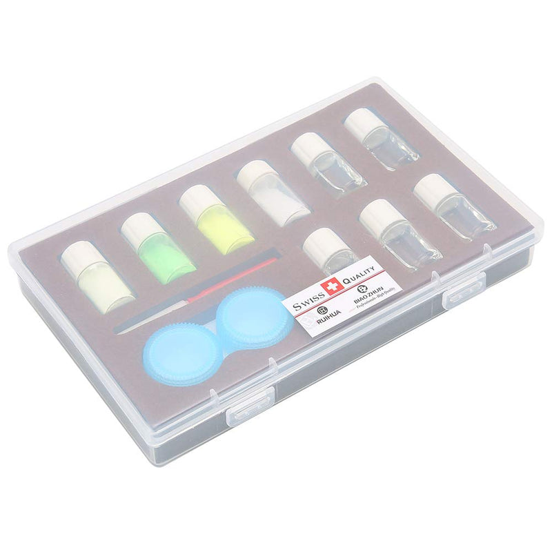 4 Color Professional Watch Luminous Fluorescent Powder Watch Repair Tool Kit Professional Watch Repair Parts Quartz Watch Replacement Parts