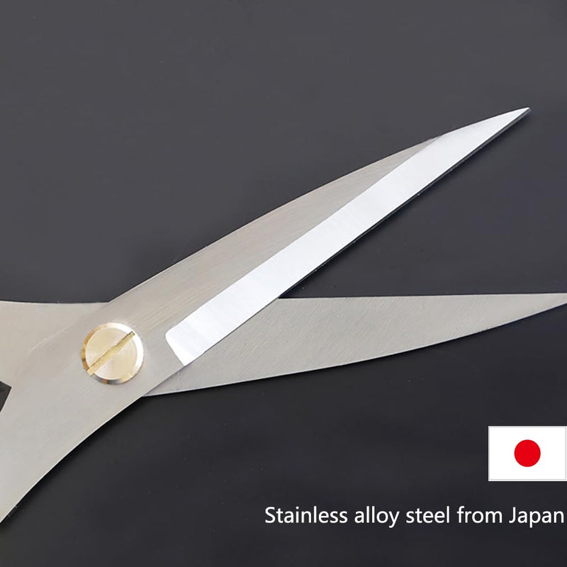 Japanese Garden Clippers, Houseplant plant shears, Floral Pruner Botanical Flower Stem scissors, Gardening Shears with Straight Stainless Steel Blades, Easy Use Garden Tools (golden-k26) golden-k26