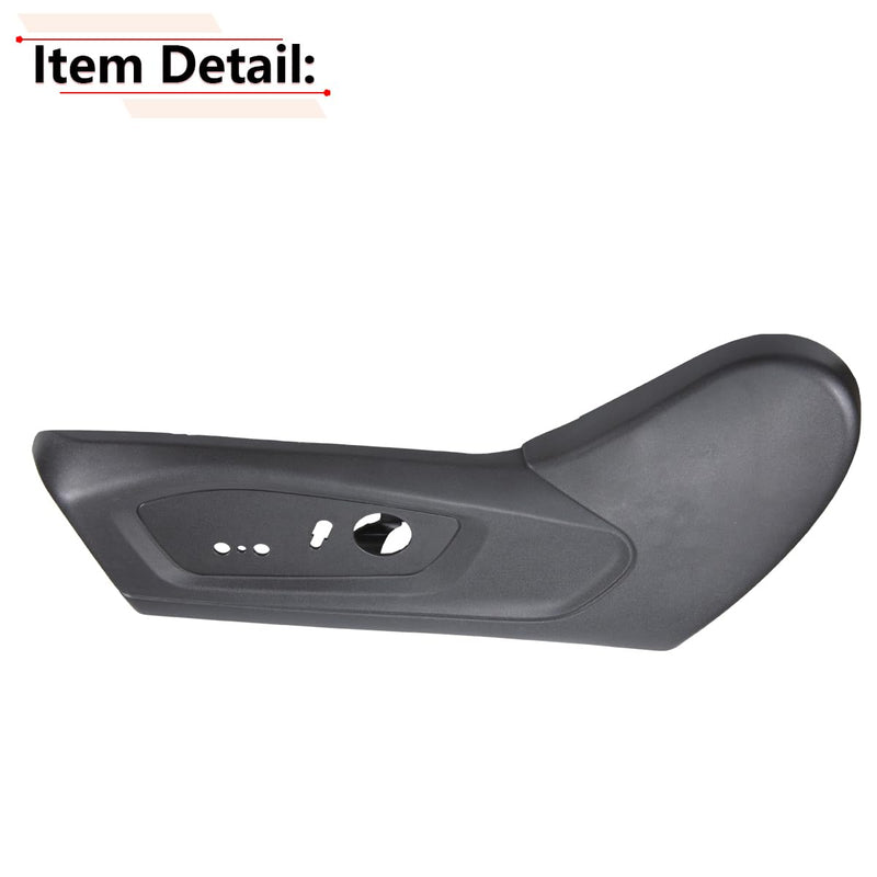 RLB-HILON Driver Side Seat Trim Cover Compatible with Ford Explorer 2020 2021 2022 2023 Year, Front Left Seat Track Cover