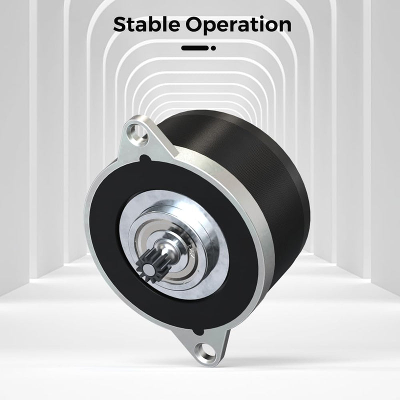 Creality K1/K1 Max/K1C Extruder Motor, Original K1 Max Circular Stepper Motor 3D Printer Extruder Stepper Motor 0.8A 12 Tooth Gear, 3D Printer Stepping Motor for K1 SE/Ender 3 V3/Ender 3 V3 Plus