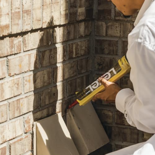Lexel Weatherproofing Caulk, Clear, 5.0oz, 4-Pack