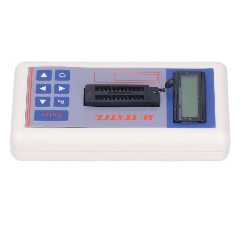Akozon TSH-06F Integrated Circuit Tester IC Transistor Meter, Proficient Device with 5V 3.3V AUTO Modes for Microelectronics Engineers, Automatic Shutdown Function, Portable No terminals