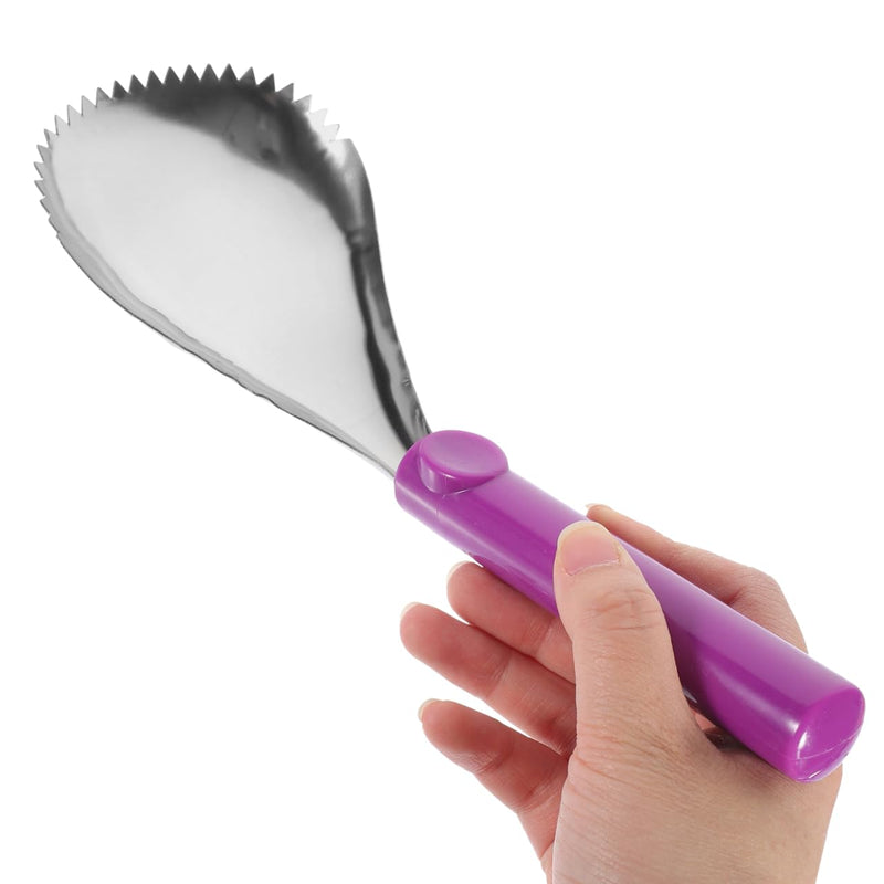 Hand Tools 3Pcs Pumpkin Scooper Stainless Steel Fruit Carving Tool Manual Watermelon Cantaloupe Scooper Melon Baller Scoop Set Pumpkin Corer Pumpkin Pulp Separator for Kitchen