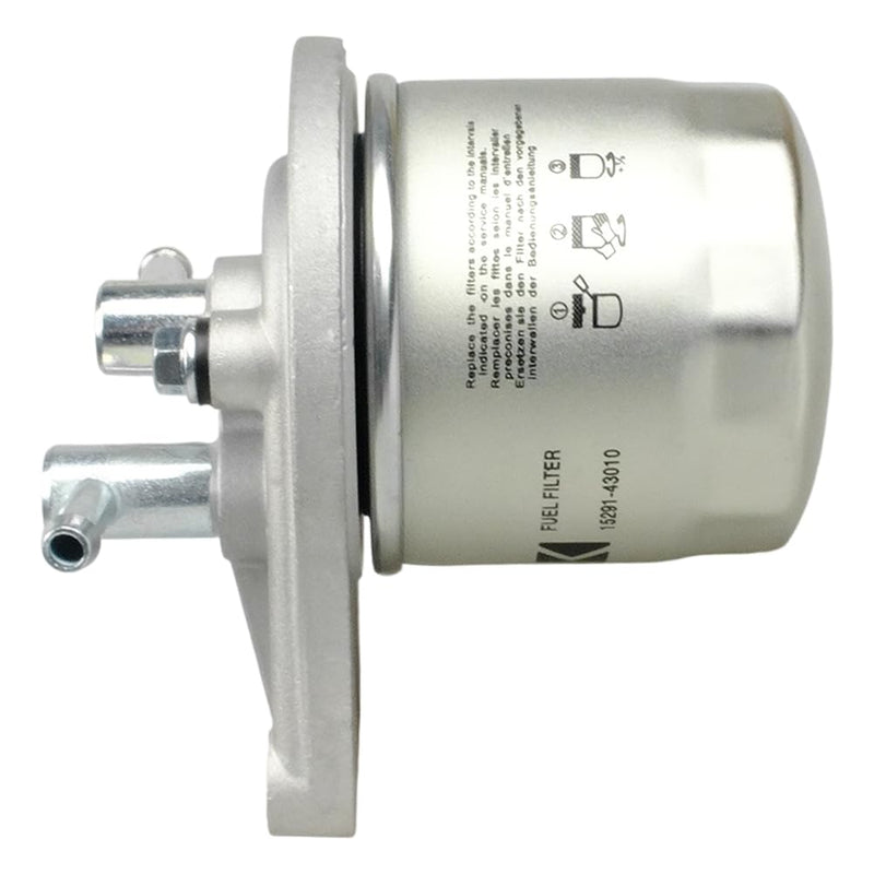 15291-43010 Fuel Filter Assembly Compatible with Kubota D1105 D1305 D1703 D905 V1505 V1305 V1903 V2003 V2203 V2403 Engine Replace 1529143010