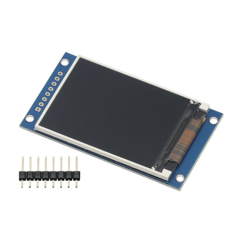 2.0 Inch IPS TFT LCD Display Module, 240x320 RGB Full Color Screen ST7789 Driver 4-Wire SPI 8Pin 3.3V HD LCD Display Screen for Arduino Raspberry Pi DIY Electronic Projects