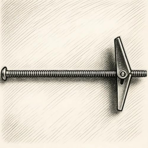 SANTIE 150-lb 3/16-in x 2-in Toggle Bolt Anchors with Screws Included 50-Pack 3/16"X2"