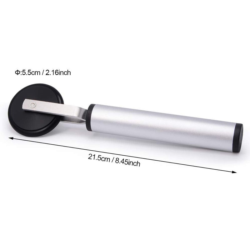 Single Wheel Rubber Seam Roller Car Detailing Tool Vinyl Wrap Applicator for Details Riding Edge-Lines Contour Squeegee Screen Rolling, Portable Handle Soft Rubber Roller for Window Tint Installing
