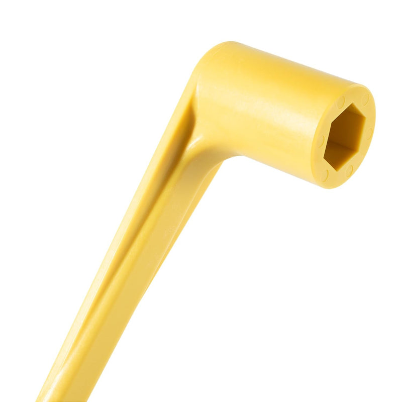 Marine 1-1/16" Propeller Wrench & Prop Stop Block Kit for All Outboard & Stern Drive (Mercury/Mercruiser/Yamaha) High-Visibility Yellow Corrosion-Resistant Outboard Prop Removal & Installation Kit 1-1/16" with Prop Stop