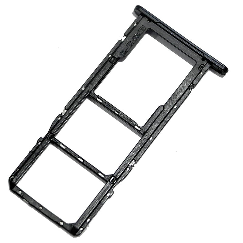 Galaxy A06 4G SIM Card Tray Dual Replacement A06 4G A065 Sim Card Slot Holder for Samsung Galaxy A06 4G SM-A065F SM-A065M A065 Sim Card Tray Repair Part with Opening Needle (Black) Black