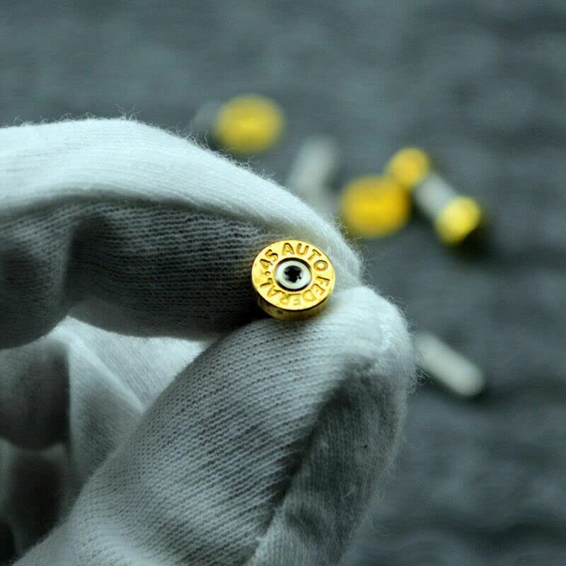 10PCS Handle Screws Nuts Knife Handle Steel Rivets DIY Knife Pins Bolts Rivets (1) 1