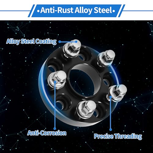 5 Pcs M14x1.5 Lug Nuts for Land Rover Discovery Sport 2015-2021 Alloy Steel Wheel Lug Nuts No.T4A2670/LR001381/9G911K024AA Silver Tone