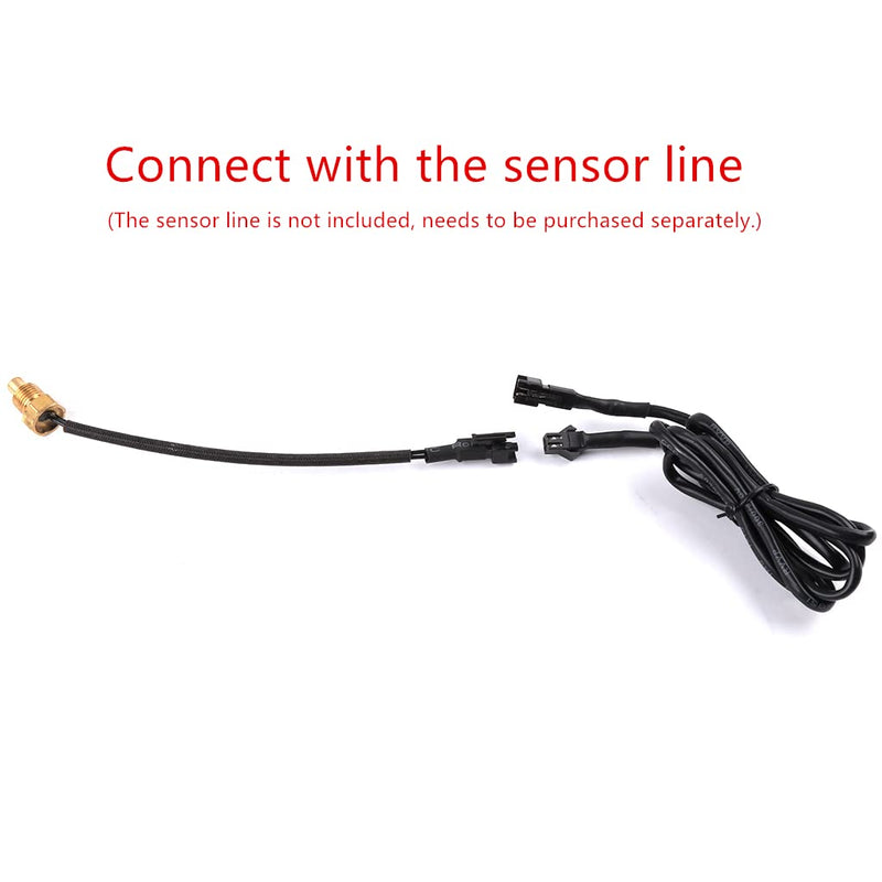 Water Temperature Extension Line for Water Thermometer Oil Temperature Gauge (112cm)
