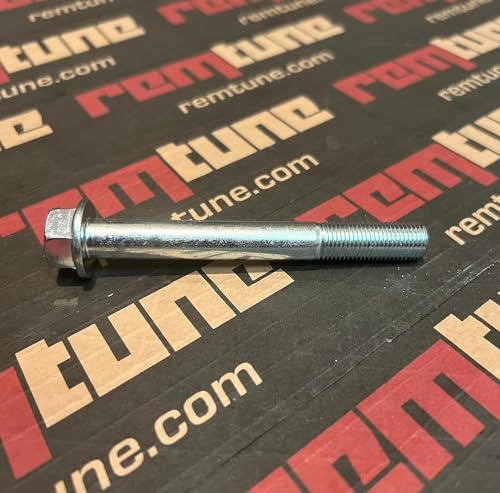 M12-1.25 x 100mm ISO Grade 10.9 Hex Flange Bolt - JIS B1189, Partially Threaded, Japanese Industry Standard Hardware (1pc) (Pack of 2) M12-1.25 (Pack of 2)