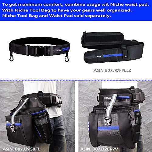 Niche Heavy Duty Tool Waist Belt TL-6204M 2"(W) x 39" (L)