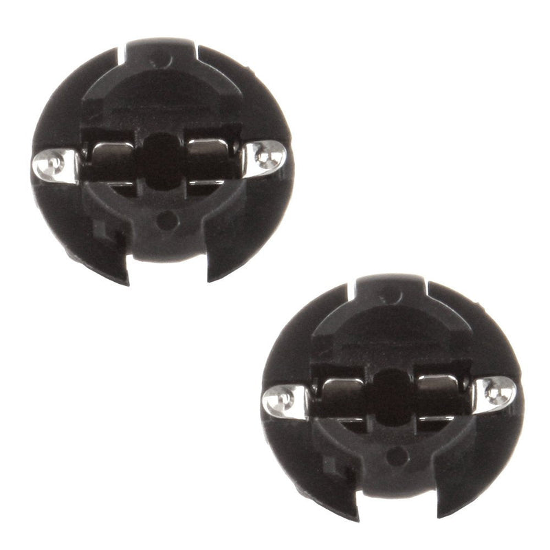 cciyu 20x Black 5/8" Twist In Instrument Panel Dashboard Gauge Bulbs 194 168 T10 Wedge socket Replacement fit for 194/168(T3-1/4) type Miniature Wedge Base bulbs