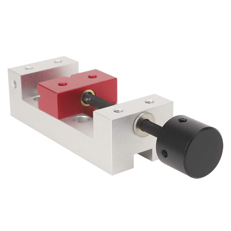 Drill Press Vise, Universal Aluminum Mini Flat Clamp Bench Table Vice Fixing Tool for DIY Craft Carving Tool Watch Repairing