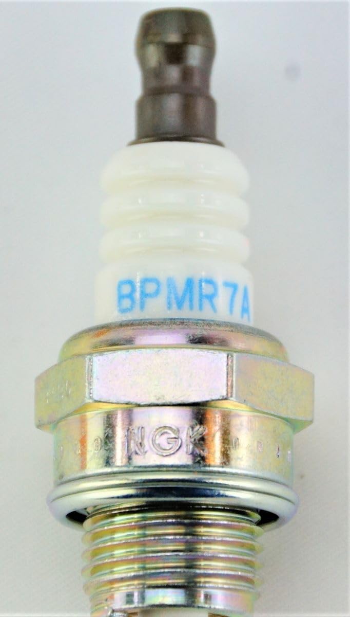 NGK (6703) BPMR7A Spark Plugs Individual Boxed - 2 Pack, Copper