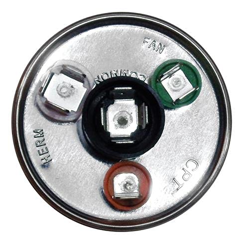 Carrier/Bryant/Payne HC98JA036D Replacement - 35 + 5 uf/Mfd 370/440 VAC AmRad Round Dual Universal Capacitor, Made in The U.S.A.